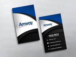 Amway business cards have never looked better! Design Outstanding Business Card Design Print Ready By Wakasraza Fiverr