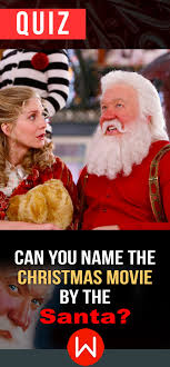 Christmas looks incomplete with the christmas holiday movies. Quiz Can You Name The Christmas Movie By The Santa Best Christmas Movies Christmas Movie Trivia Xmas Movies
