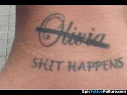 Ex Girlfriend Tattoo Epic Tattoo Failure Tattoo Fails Cover Tattoo Cover Up Tattoos