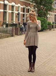 Fall Sweater Dress Boots Leggings Fashion Fall Sweater Dress Sweater Dress Boots