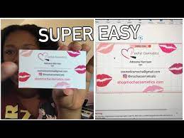 What our customers say about our business cards How To Make Business Cards At Home For Free Youtube