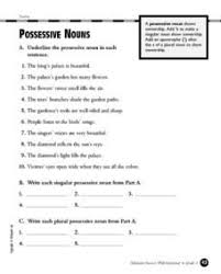 Possessive Nouns 2nd 4th Grade Worksheet Possessive Nouns Worksheets Possessive Nouns Nouns Worksheet