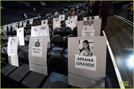 Grammys Seating Chart 2017 Where Are The Stars Sitting