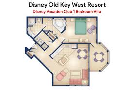 Choose lodging at key west villas in old town for your florida vacation or weekend getaway. Disney Old Key West Resort One Bedroom Floorplan