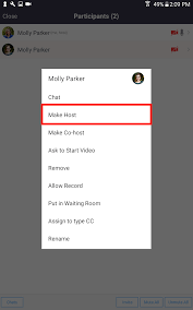 Log in to your account as an admin. Passing Host Controls And Leaving The Meeting Zoom Help Center