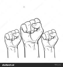 Many Mans Fist Vector Illustration Sketch Stock Vector 405703882 Illustration Sketches Black Lives Matter Art Art