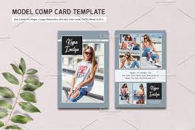 It allows every model to create and manage their own comp cards without spending a lot of time or money. Model Comp Card Template