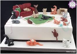 See more ideas about cat birthday, cat birthday party, cat i hope you're hungry. Crazy Cat Lady Cake By Bakedbybeth Cakesdecor