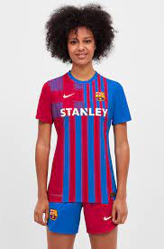 Desain ini membuat kostum tampak sangat ramai dan penuh. Fc Barcelona Player S Home Feminine Shirt 21 22 Kits Women Categories Barca Store