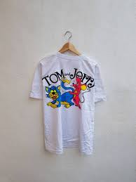 Searching For Tom And Jerry Classic Funny Cartoon Neon Graphic Printed Graphic Phuket Surfing T Shirt Size L We Ve Got Cartoon T Shirts Surf Tshirt Mens Tops