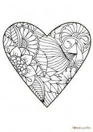 Dessin a imprimer de coeur pour maman pas fatiguant. Coloriage Coeur Des Coloriages De Coeur A Imprimer Sur Tete A Modeler