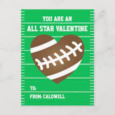 Maybe you would like to learn more about one of these? Football Valentine S Day Cards Zazzle