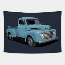 Image result for Sheridan Blue 1950 Ford Truck