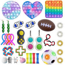 Pelota antiestres bubble relieve anxiety toy: 2pc Simple Dimple Fidget Toy Portable Fidget Toy With Buckle Ring Stress Relief And Anti Anxiety Puzzle Fun Fidget Toys Pop It Toys Simple Dimple Fidget Popper For Adults And Kids Novelty
