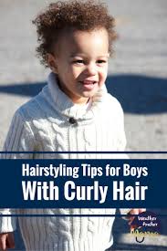 Now if you're thinking of cutting your kid's hair or taking him to the barber for a new haircut, you might want to consider fade for kids.this is one of the classiest and cleanest haircuts for boys that you might want to get for your kid. Father Shares Tips On Styling Son S Curly Hair Weather Anchor Mama