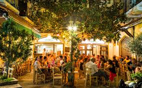 The New Town Of Rhodes Greece Is