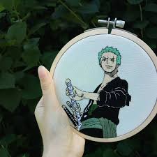1920x1080 roronoa zoro windows wallpaper. This Is Not A Meme But I Embroidered Zoro Onepiece