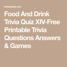 When it comes to fizzy water, i'm a total ted lasso. Food And Drink Trivia Quiz Xiv Free Printable Trivia Questions Answers Games Trivia Questions And Answers Trivia Questions Trivia Quiz