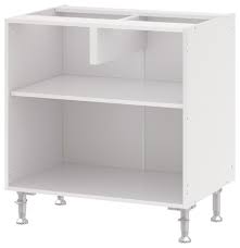 Start caisson haut de cuisine l 40 cm. Caisson Bas Blanc En Melamine L 80 X H 85 X P 56 Cm Brico Depot
