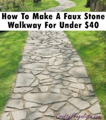34 Diy Walkways For An Outdoor Path Backyard Walkway Stone Walkway Concrete Path