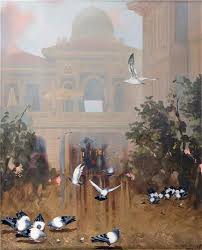 Faruk Cimok Faruk Cimok Was Born In 1956 In Reyhanli Hatay After Graduating From State Fine Arts Academy In 1979 He Atte Resim Painting Sanatsal Resimler