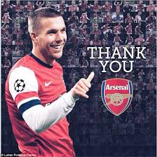 Born łukasz józef podolski, pronounced ˈwukaʂ pɔˈdɔlskʲi, on 4 june 1985) is a german professional footballer who plays as a forward for turkish team antalyaspor.famed for his powerful and accurate left foot, he is known for his explosive shot, technique and probing attacks from the left side. Lukas Podolski Thanks Arsenal Fans Ahead Of Move To Inter Milan Daily Mail Online