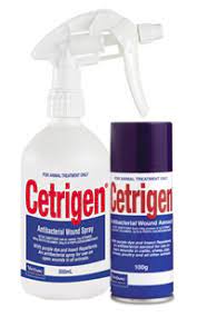 Cetrigen Antibacterial Wound Spray For Animals