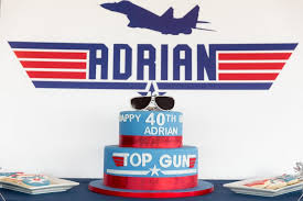 This garland is made with card stock airplanes and stars and would be lovely to use for an air force themed party = retirement, birthday etc. Movie Inspired 40th Birthday Party The Celebration Society
