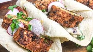 Prices and visitors' opinions on dishes. Blackened Fish Tacos With Creamy Avocado Sauce The Awesome Muse