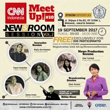 Pengaruh strategi promosi stikom interstudi terhadap peningkatan ekuitas merek. Cnn Indonesia Meetup 10 Newsroom Session Vol 2 Stikom Interstudi 19 September 2017 Haievent Com