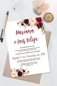 Convite Casamento Marsala Floral Editavel No Word Clique No Pin E Adquira Sua Arte Convite De Casamento Convite De Casamento Editavel Convite Casamento Civil Convite de casamento tradicional, rústico, floral, aquarela, acrílico, mdf. convite casamento marsala floral