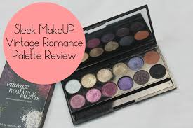 sleek makeup vine romance palette