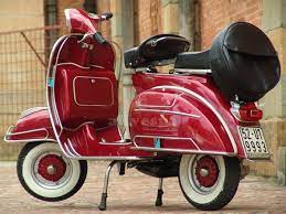 All Vespa Restored Classic Scooters Candy Apple Red Vbc Vespa Scooters Vespa Vintage Vespa