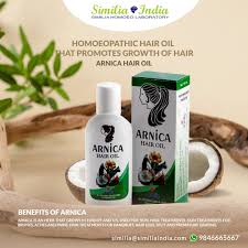 Which is the best homeopathy hair oil for hair growth. Homoeopathic Arnica Hair Oil From Similia Homoeo