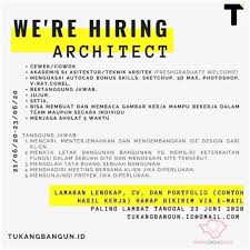 Check spelling or type a new query. Lowongan Kerja Arsitek Tukang Bangun Di Solo Info Loker Solo