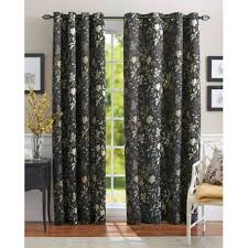 Black And Gray Curtains Walmart Walmart Curtains For Living Room Curtains Living Room Panel Curtains Thermal Curtains
