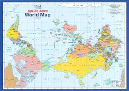 Upside Down World Map Interestingasfuck New World Map Map Amazing Maps
