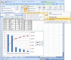 Ms Excel 2007 Create A Chart With Two Y Axes And One Shared