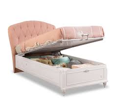 Bett in 100x200 cm online kaufen | belama. Cilek Romantic Stauraumbett 100x200 Cm Amilando Mobel