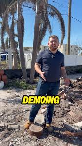 When you are demoing a house, it's super important to know where the main  sewer line is!