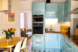Free shipping on all orders over $3000 grey rta kitchen cabinets at discounted prices. High Gloss Blue Real Kitchens