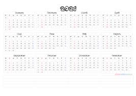 Our online calendar creator tool will help you do that. Free Printable 2021 Yearly Calendar With Week Numbers Calendraex Com