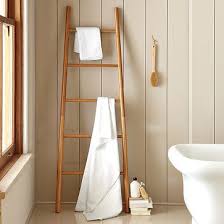 Bamboo Ladder West Elm Bamboo Ladders Towel Ladder Ladder Towel Racks