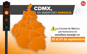 Ocupación hospitalaria está al 63%. Semaforo Cdmx En Naranja Del 21 A 27 De Septiembre