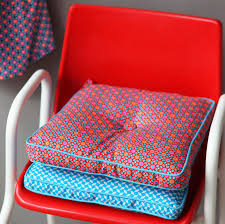 Coussin Galette Pour Chaise Haute Bebe Ou Chaise De Bureau Pour Enfant Galette De Chaise Coussin Chaise Diy Coussin Chaise