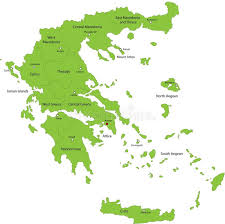Map Of Greece Greece Map Designed In Illustration With The Regions Colored In G Affiliate Illustration Regions Colored Greece Map Macedonia Greece