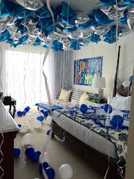 Hotel Room Birthday Decoration Ideas For Boyfriend Celebrating A Special Someone S Birthday With Balloons In A Hotel Room At The Birthday Room Decorations Birthday Decorations For Men Birthday Presents For Men