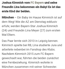 Debora lebt in münchen in einer von ihrem bruder gemieteten wohngemeinschaft. League Of Wags Hier Der Artikel Zu Lina S Schwangerschaft Von