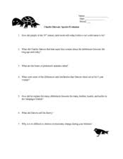 The film travels from the galapagos islands to the arctic to modern research laboratories, tracking the dramatic increase in. Darwin Worksheets Reviewed By Teachers