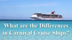 Differences In Carnival Cruise Ships Carnival Cruise Liner Comparison Youtube